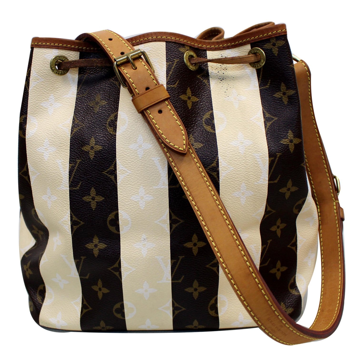 Louis Vuitton Monogram Rayures Noe - Neutrals Bucket Bags, Handbags -  LOU539490