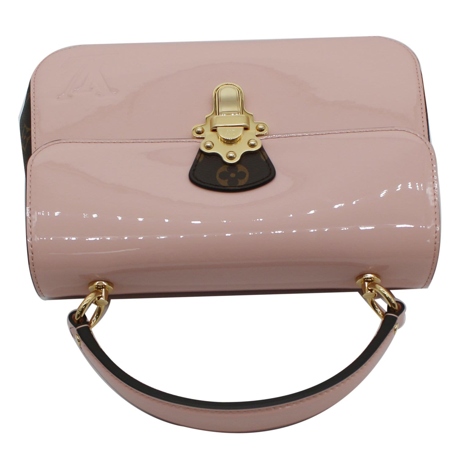 Louis Vuitton Rose Ballerine Vernis Leather and Monongarm Canvas Cherrywood  PM Bag Louis Vuitton | The Luxury Closet