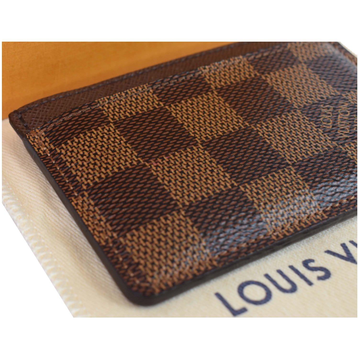 Louis Vuitton Damier Ebene Card Holder QJA0P70T0B117