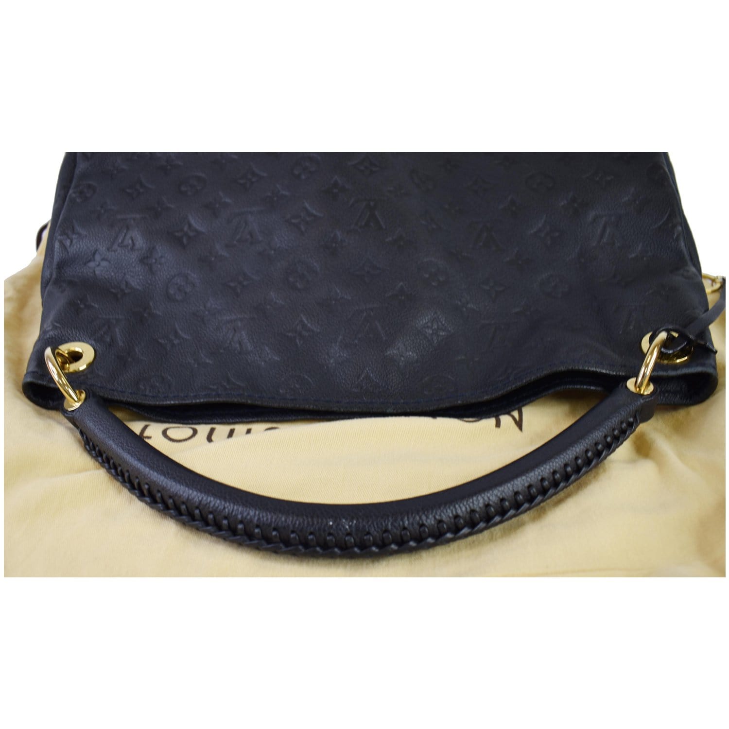 Louis Vuitton Empreinte Artsy MM Bag Navy Blue / Black - Handbagholic
