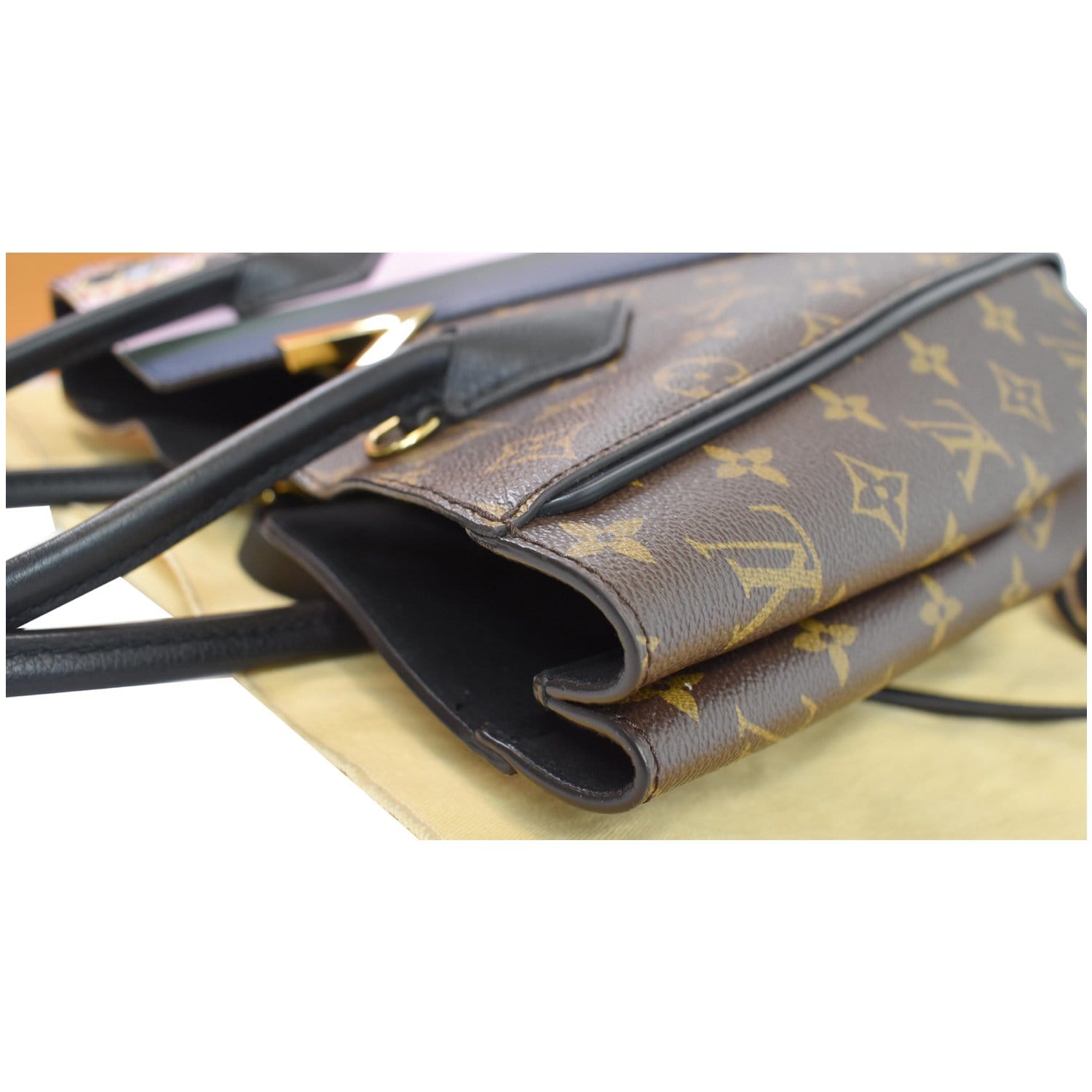 Louis Vuitton Monogram Black Kimono Wallet
