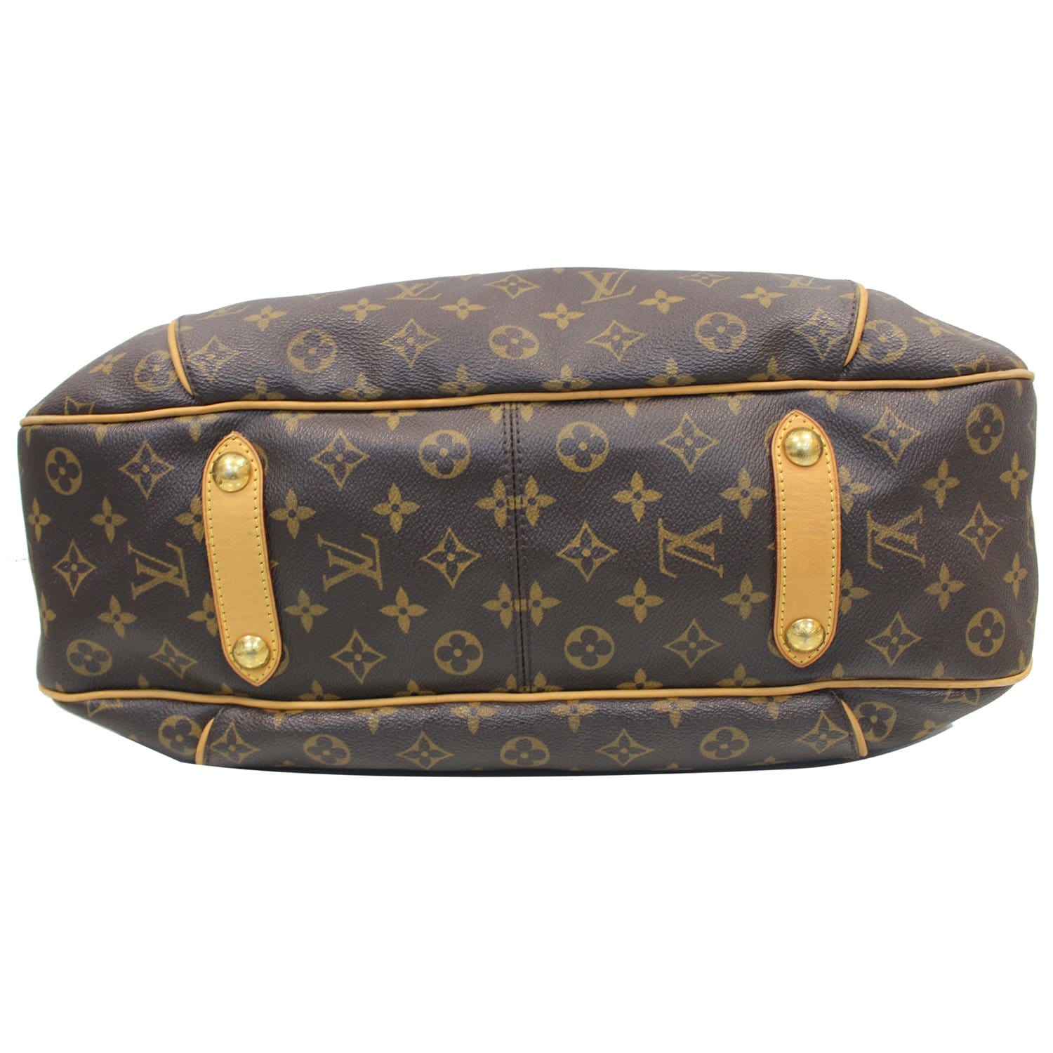 Louis Vuitton Galliera Brown Canvas Shoulder Bag (Pre-Owned)