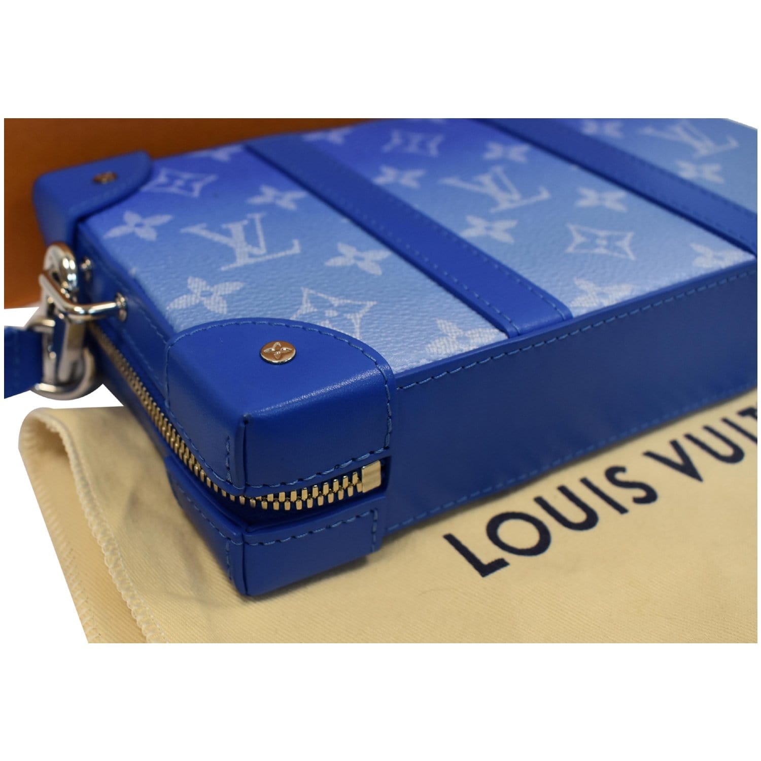 NEW BOXED LOUIS VUITTON LV Monogram Clouds Soft Trunk NW. Rare. FULL DOCS