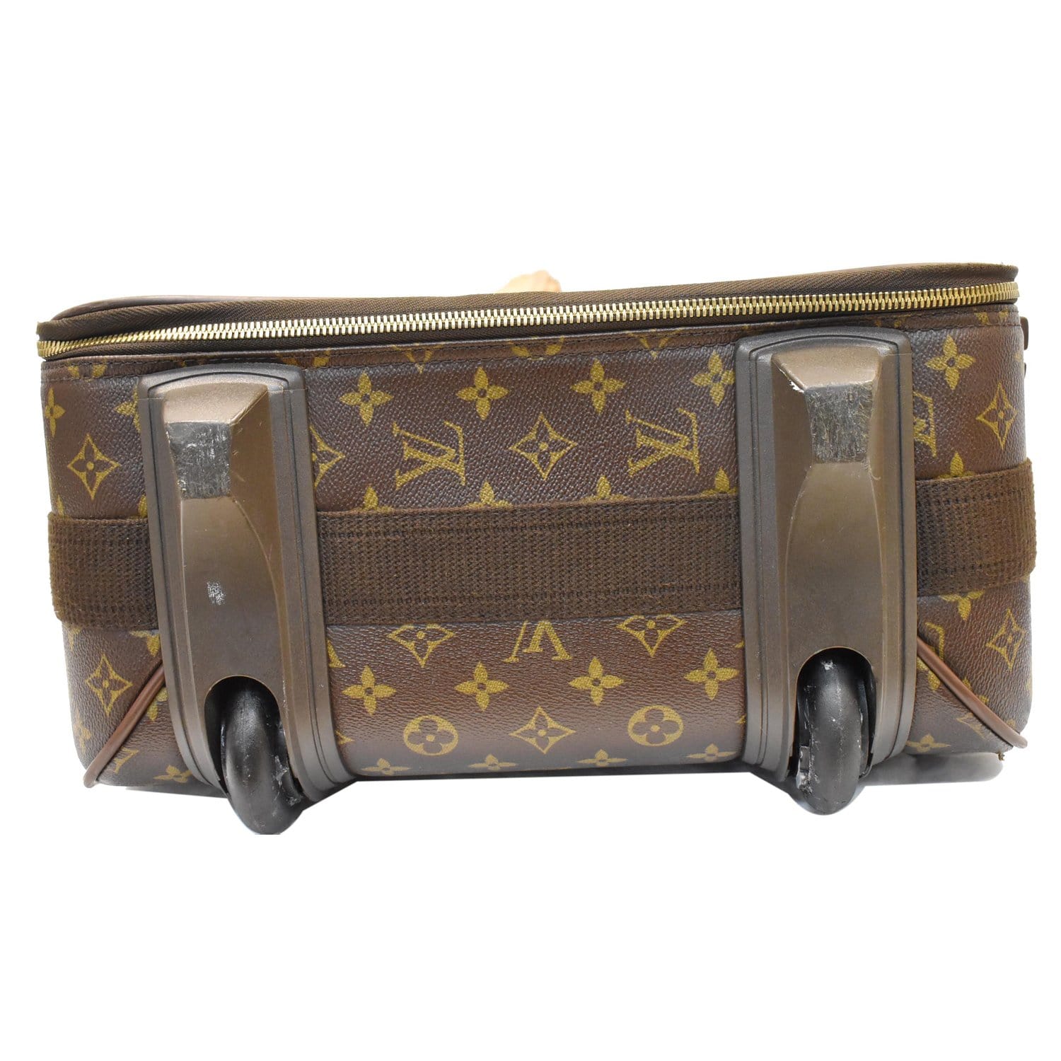 Louis Vuitton Suitcase Pegase Monogram 70 Brown in Canvas with