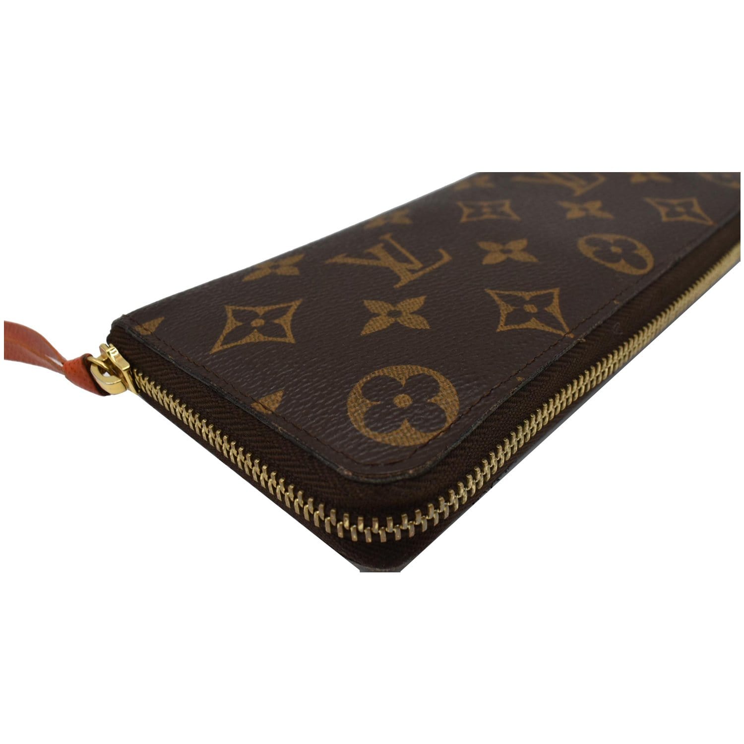 Louis Vuitton Clemence Monogram Jonquille Wallet in Dust Bag