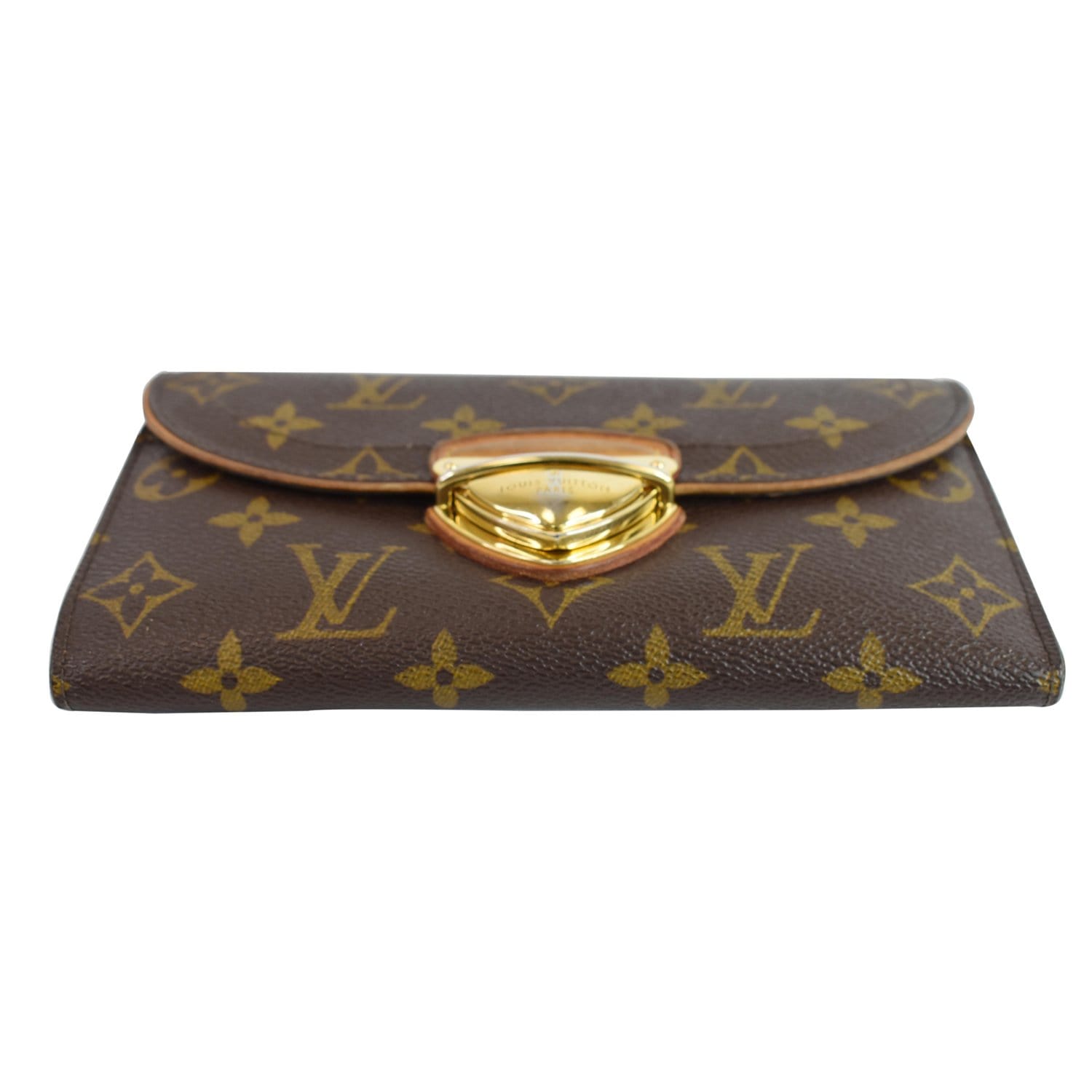 Louis Vuitton - Authenticated Eugénie Wallet - Leather Brown for Women, Good Condition