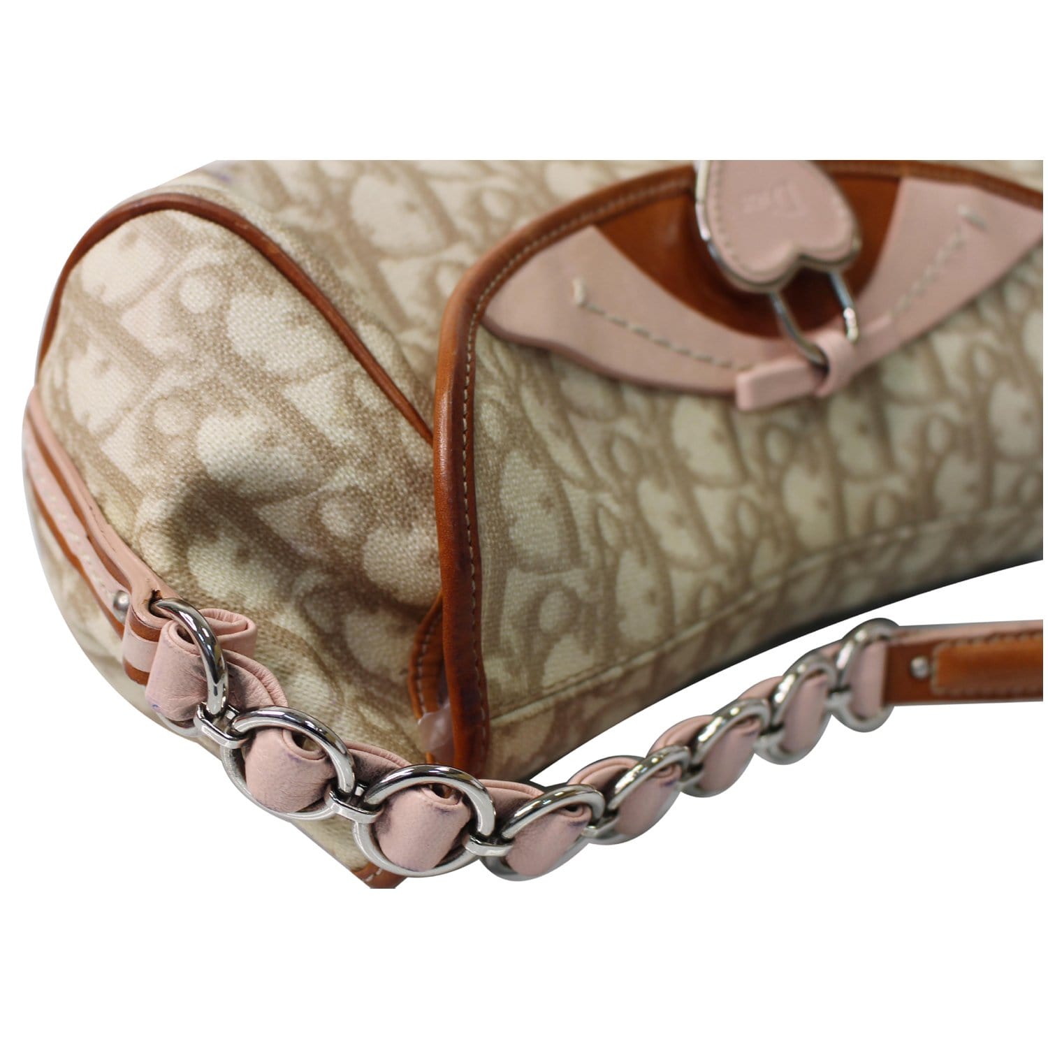 Christian Dior Authentic Vintage Brown Trotter Alma Handbag 