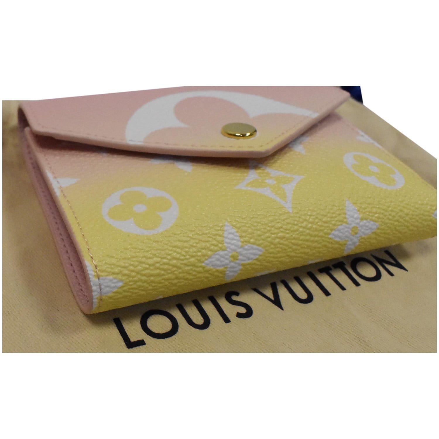 Louis Vuitton Zoe Wallet Monogram Giant Red/Pink in Coated Canvas with  Gold-tone - US