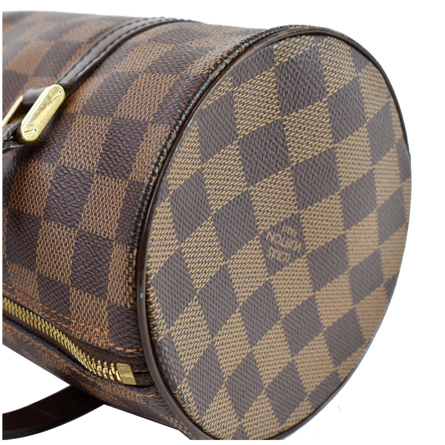 Louis Vuitton Papillon 26 Damier Ebene Shoulder Handbag