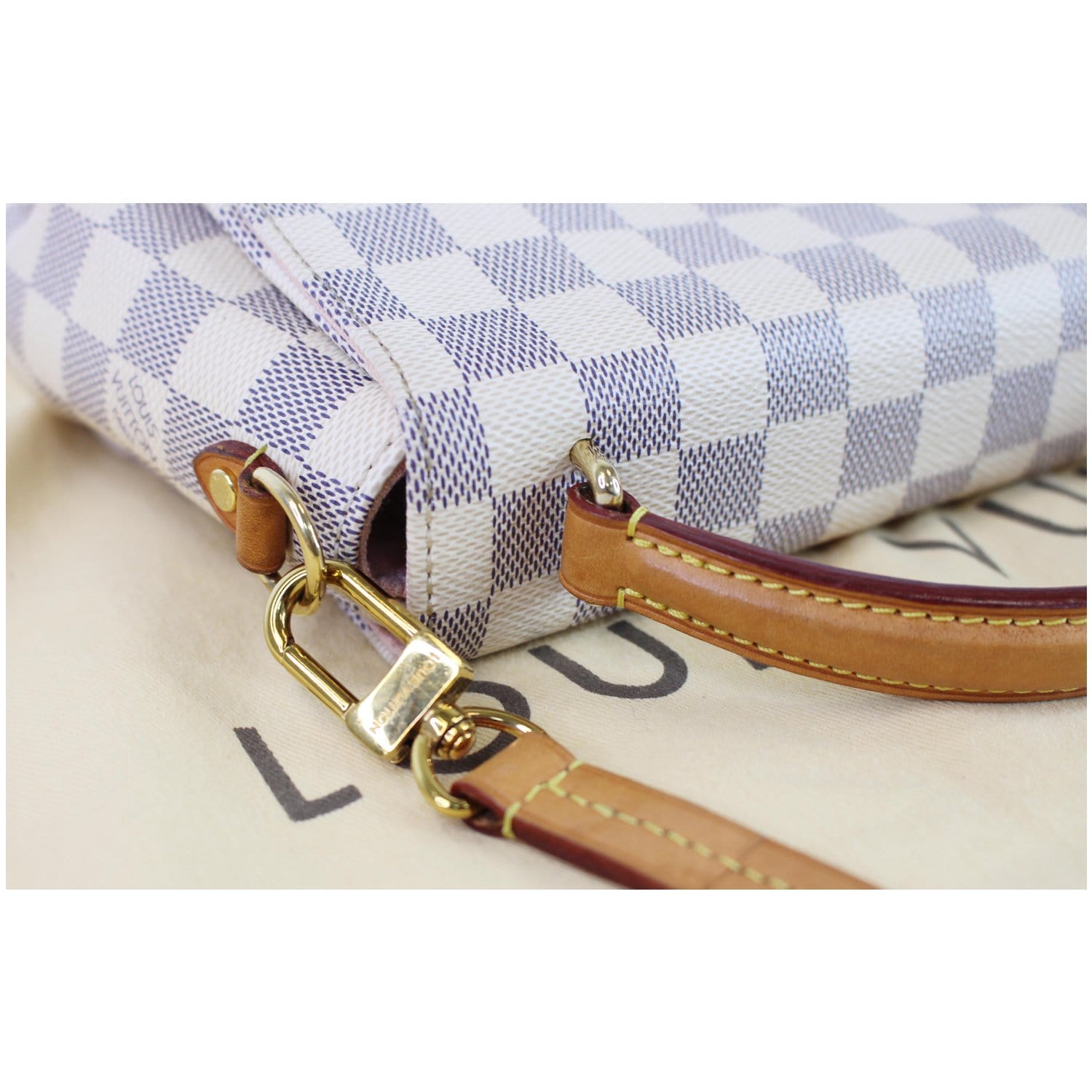 Louis Vuitton Damier Azur Croisette w/ Strap - Neutrals Handle Bags,  Handbags - LOU714715