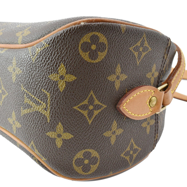 LOUIS VUITTON Blois Vintage Monogram Canvas Crossbody Bag Brown