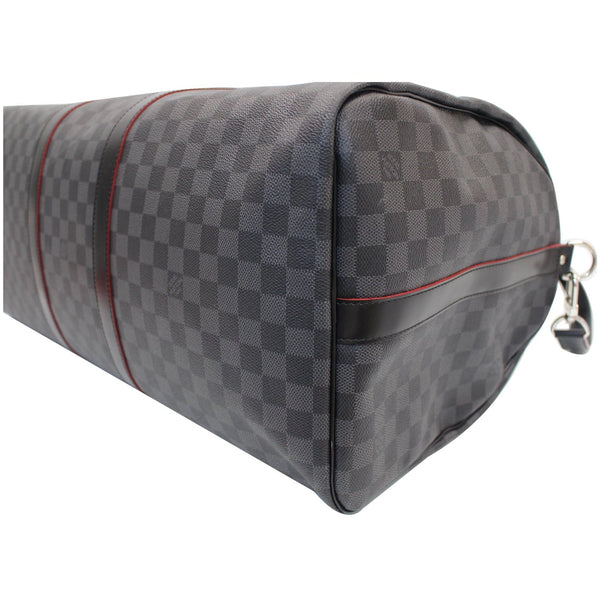 Louis Vuitton Keepall 55 Damier Graphite Travel Bag back view