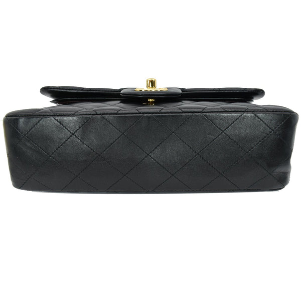 CHANEL Classic Double Flap Small Leather Shoulder Bag Black - Hot Deals