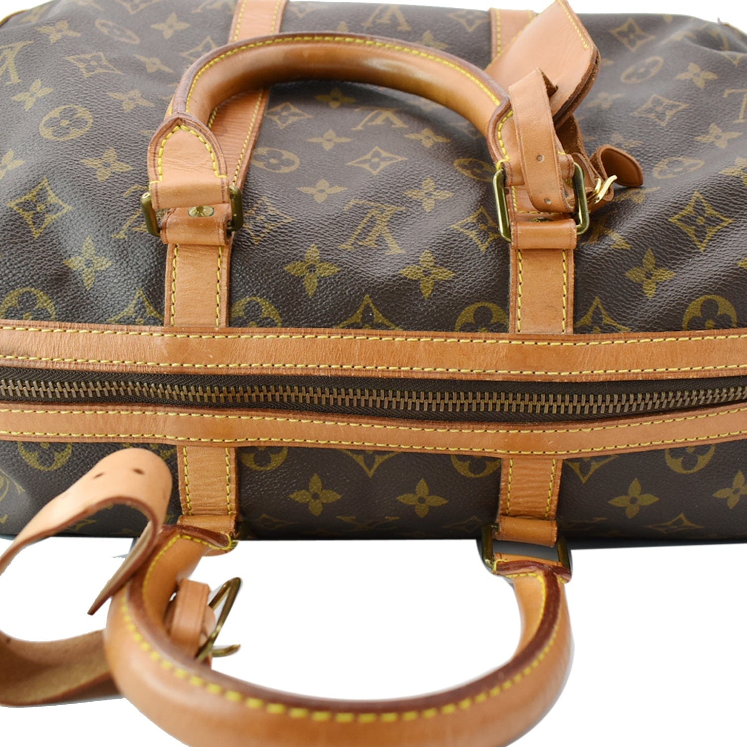 Louis Vuitton Monogram Sac Sport Boston Duffle Carry-On Luggage 861106
