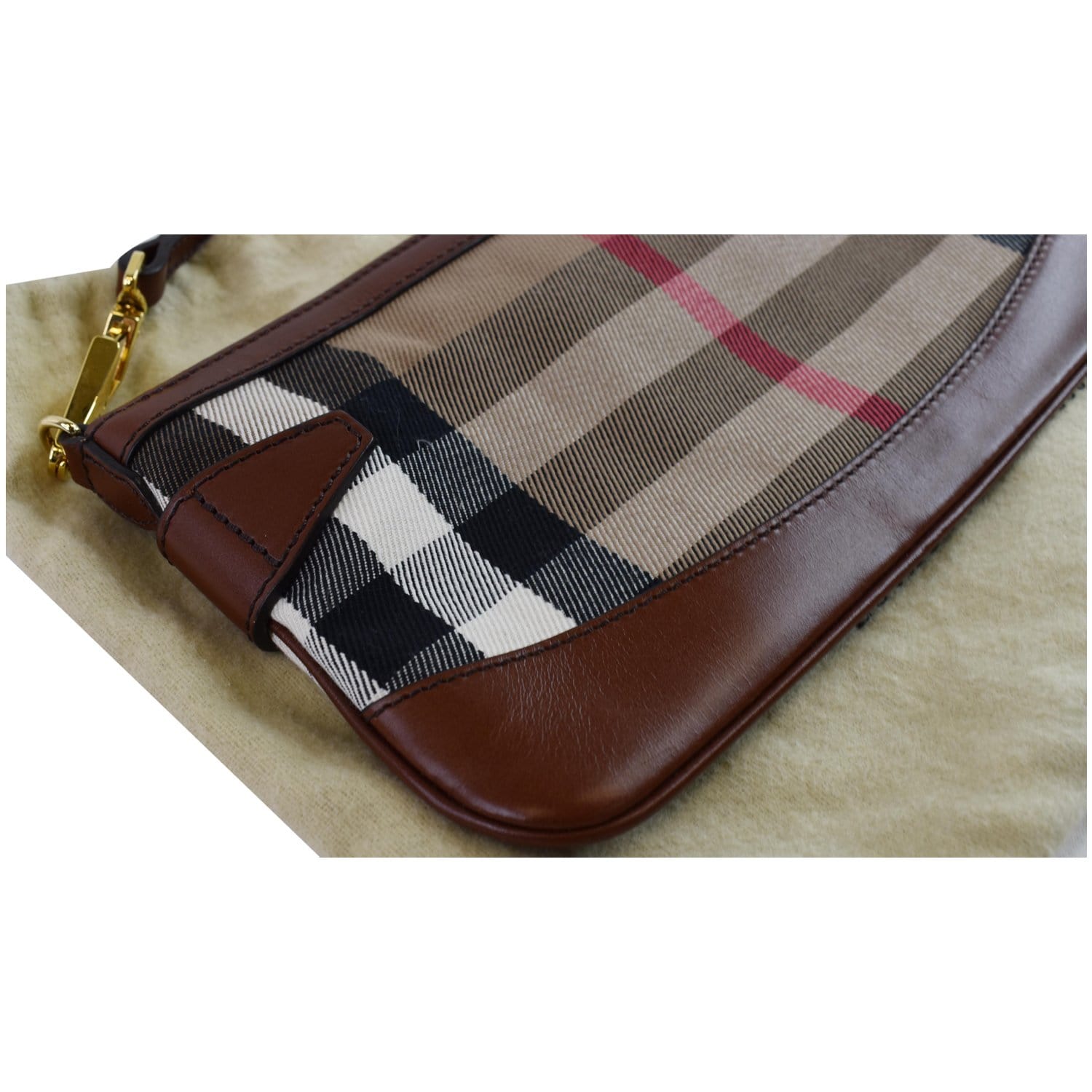 Burberry Brown House Check Bridle Satchel Bag – The Closet