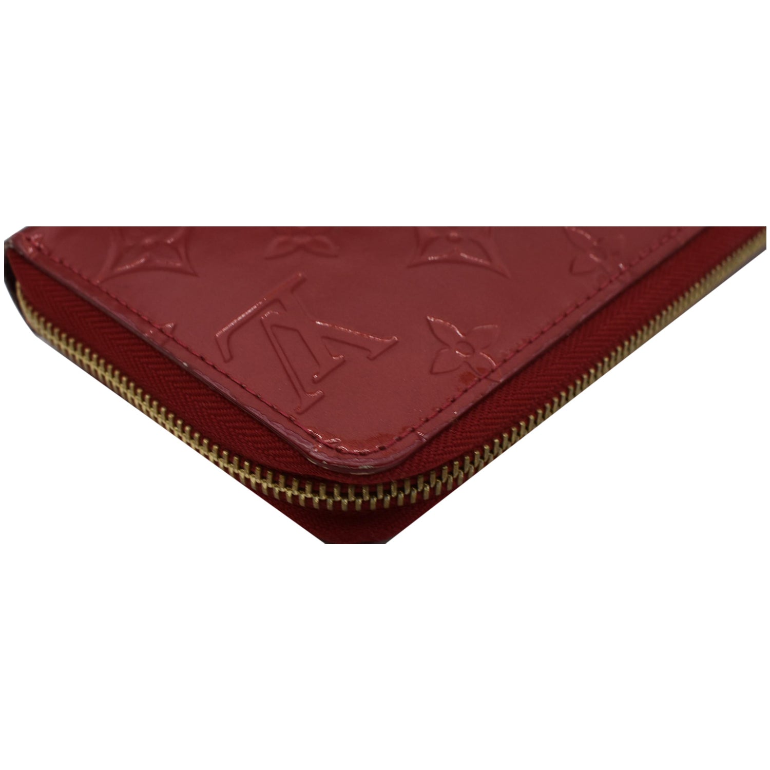 Louis Vuitton Rouge Fauviste Vernis Zippy Wallet, myGemma