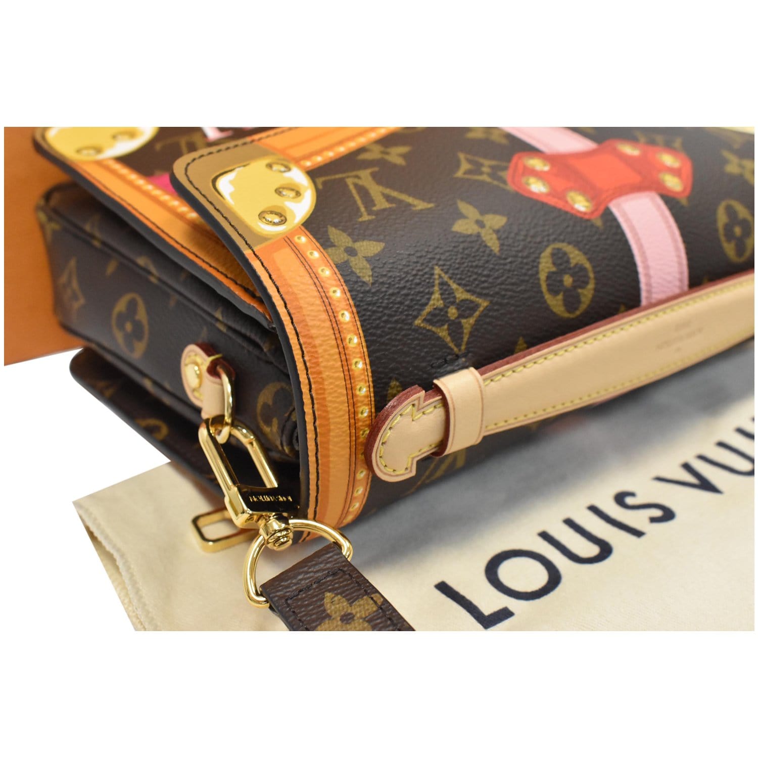 Louis Vuitton Monogram Summer Trunks Pochette Metis Bag – The Closet