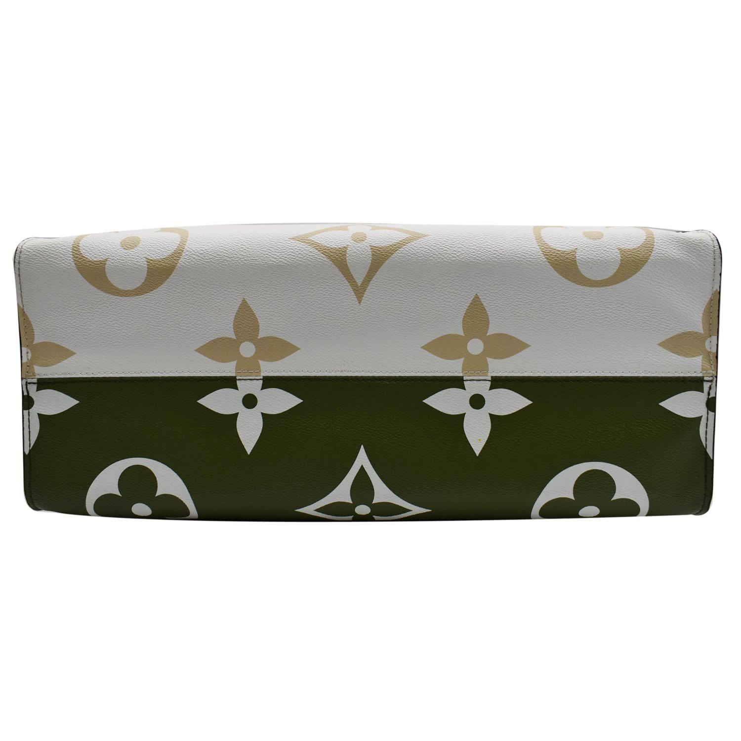 Louis Vuitton Beach Pouch Monogram Giant Khaki Green/Beige in Coated Canvas/ PVC with Gold-tone - US