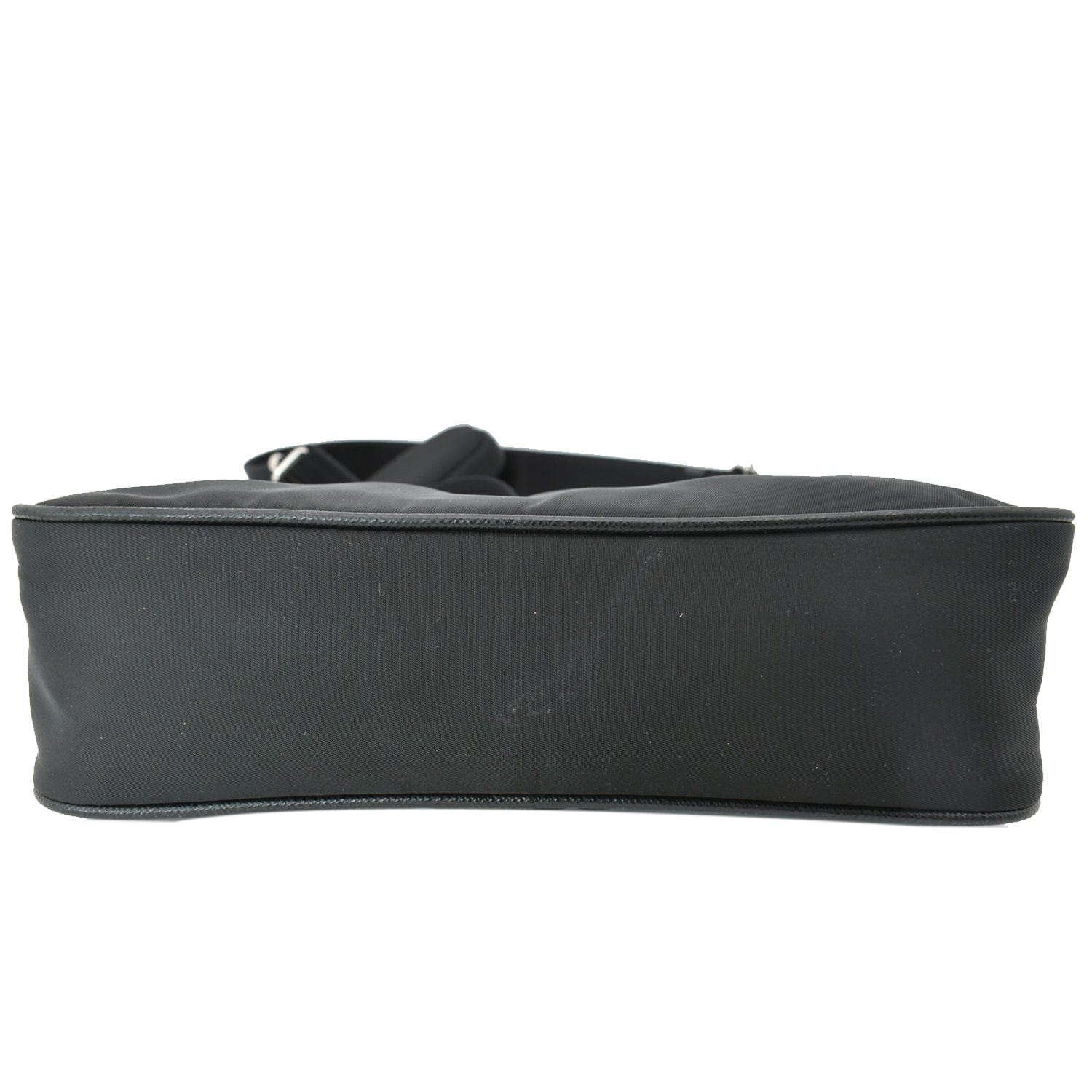PRADA Nylon Re-Edition 2005 Shoulder Bag Black 1121037