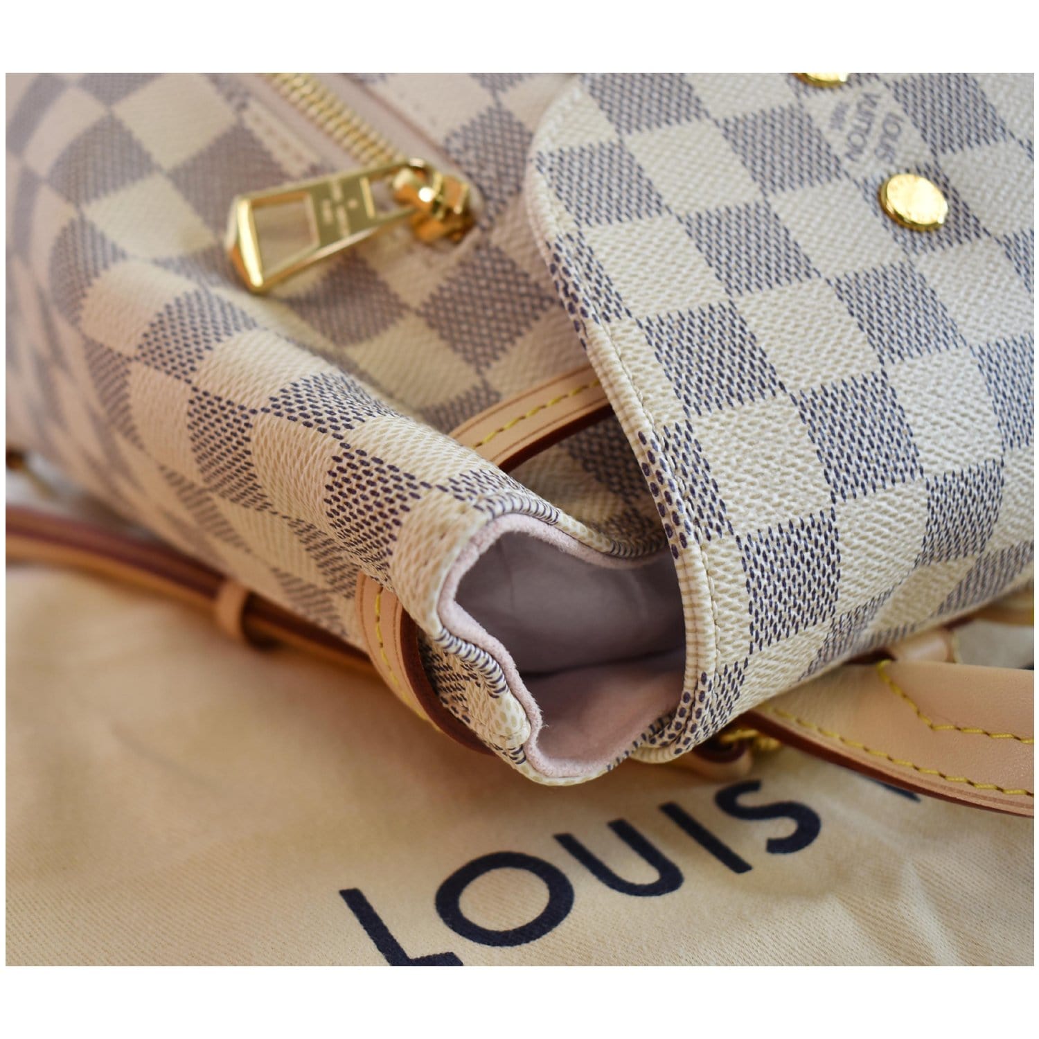 Louis Vuitton Damier Azur Canvas Sperone BB Bag Louis Vuitton | The Luxury  Closet