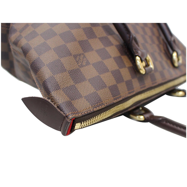 Louis Vuitton Saleya MM Damier Ebene Shoulder zipper