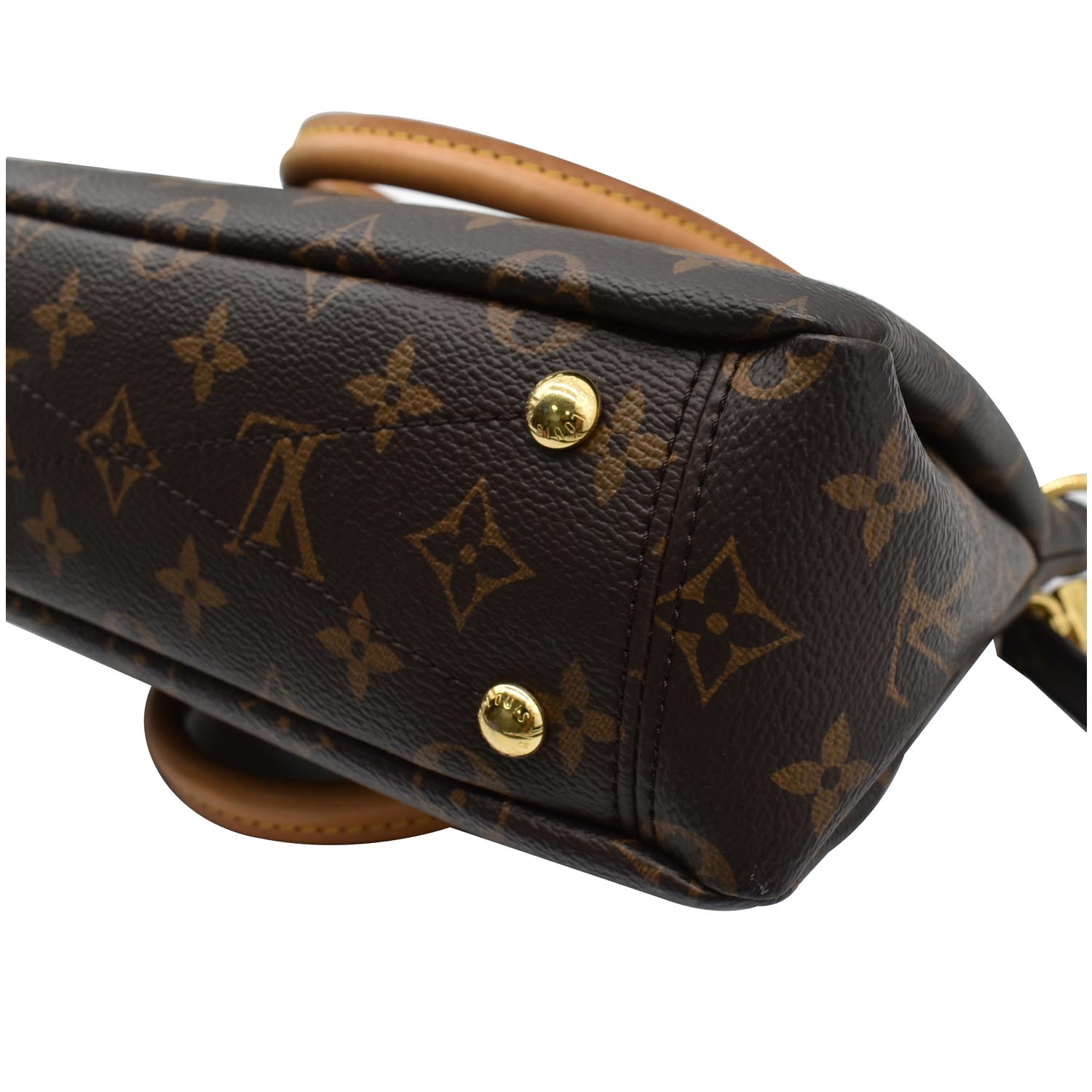 Louis Vuitton Monogram Pallas BB - Brown Handle Bags, Handbags - LOU609750