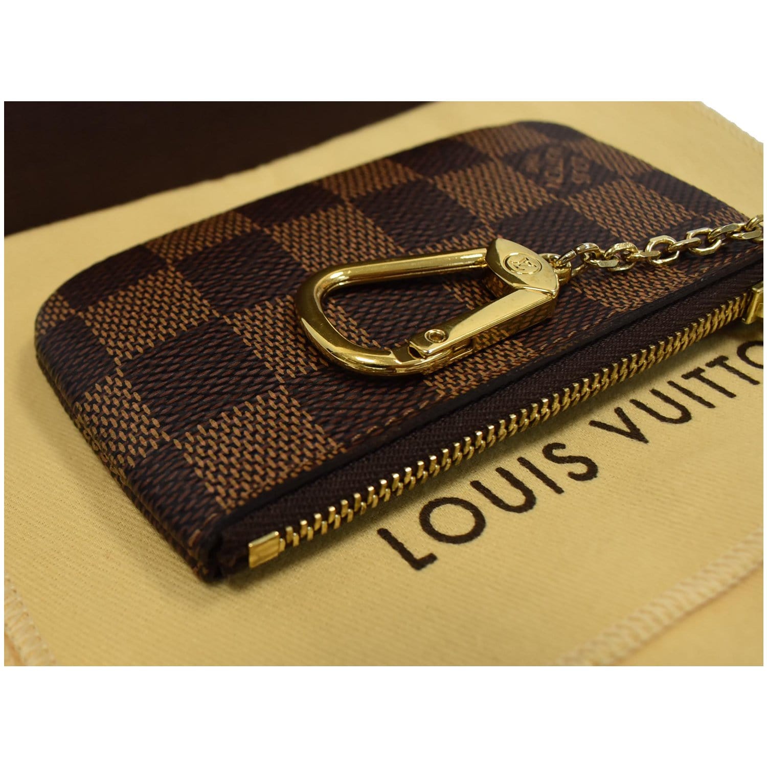 Louis Vuitton Key Pouch Damier Ebene