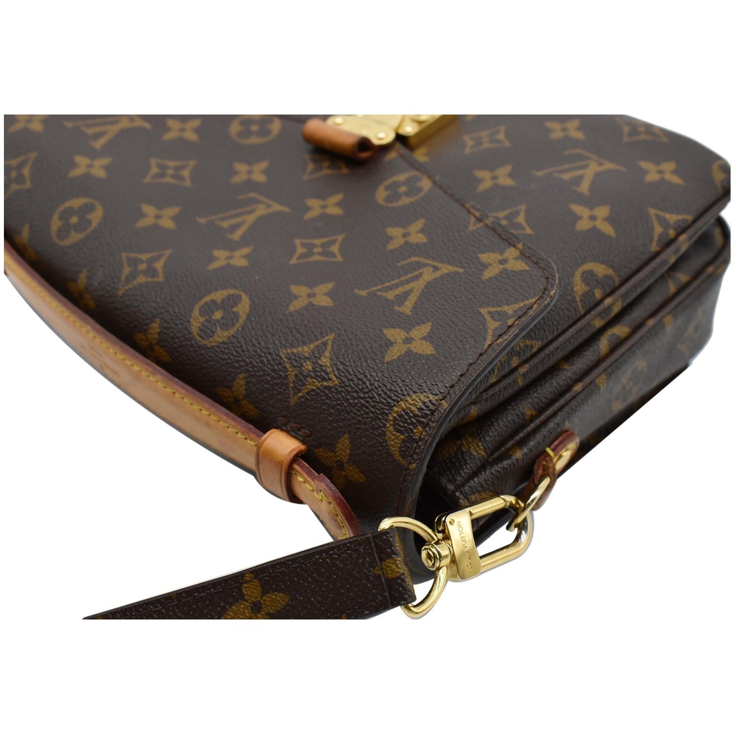 Metis leather crossbody bag Louis Vuitton Brown in Leather - 35568172