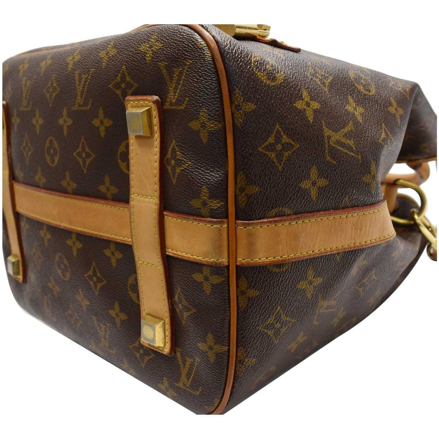 Louis Vuitton - Authenticated Eden Handbag - Leather Brown for Women, Good Condition