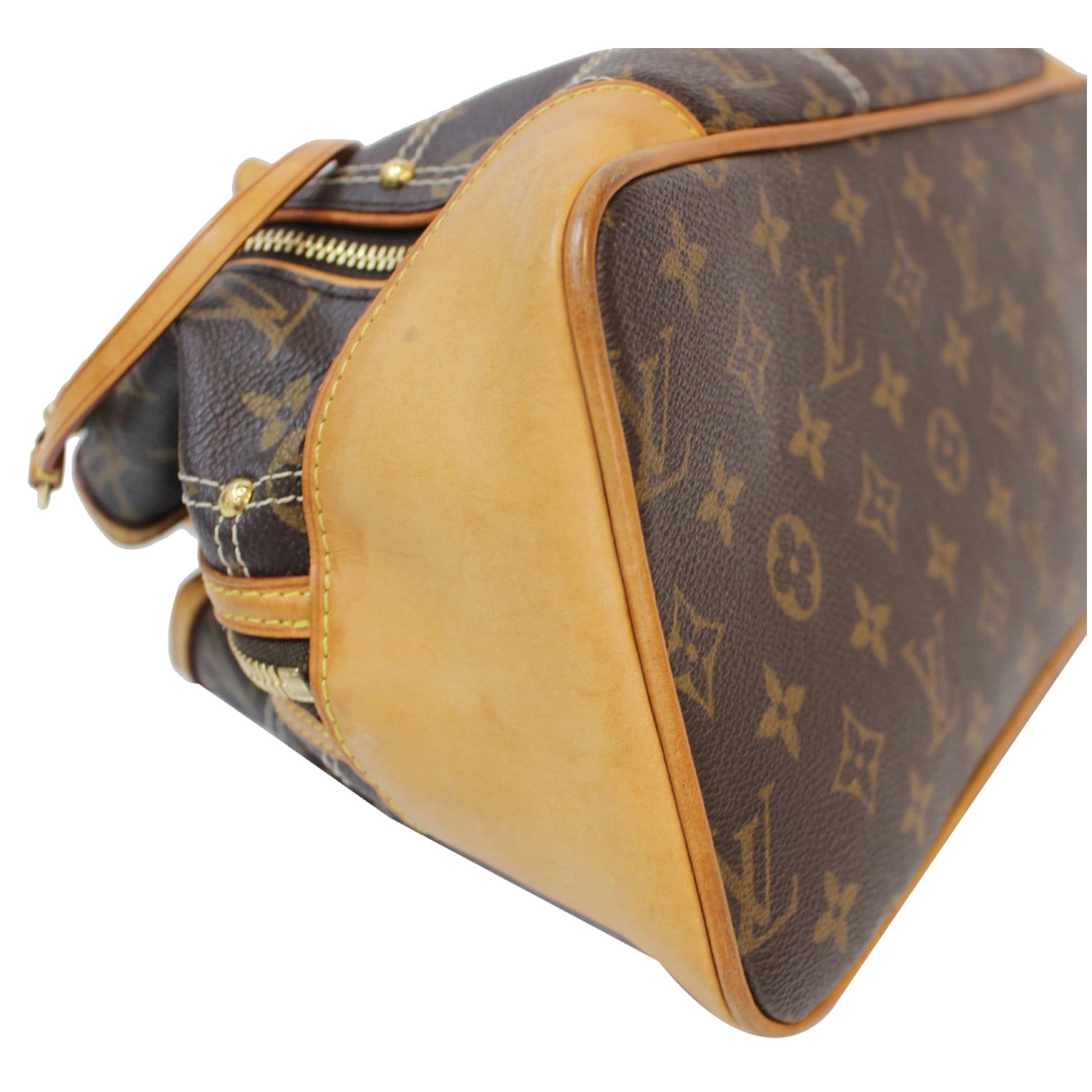Louis Vuitton Monogram Canvas Limited Edition Riveting Bag at 1stDibs