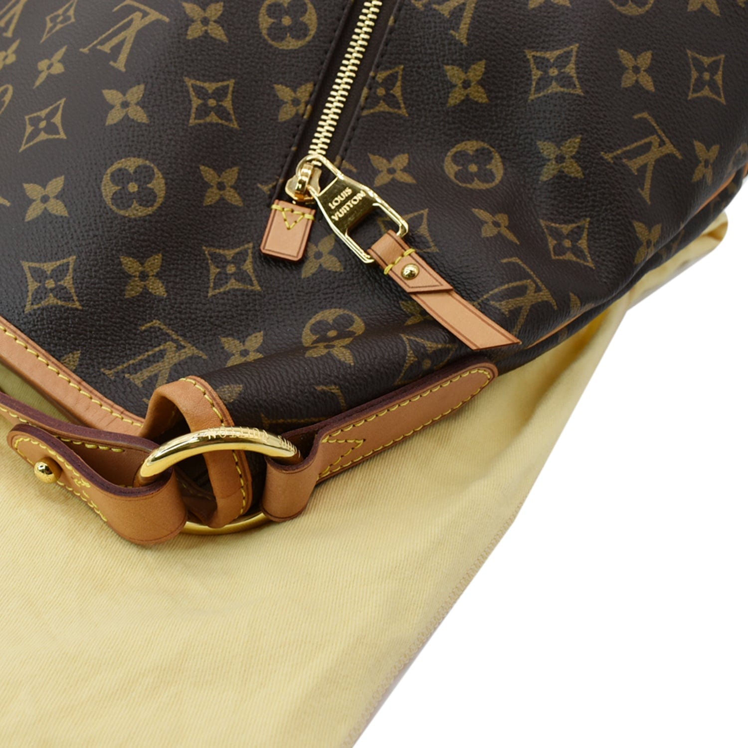 vintage Louis Vuitton monogram shoulder bag, TopShop brown plaid blanket  scarf, oversized beige sweater with flare jeans - Meagan's Moda