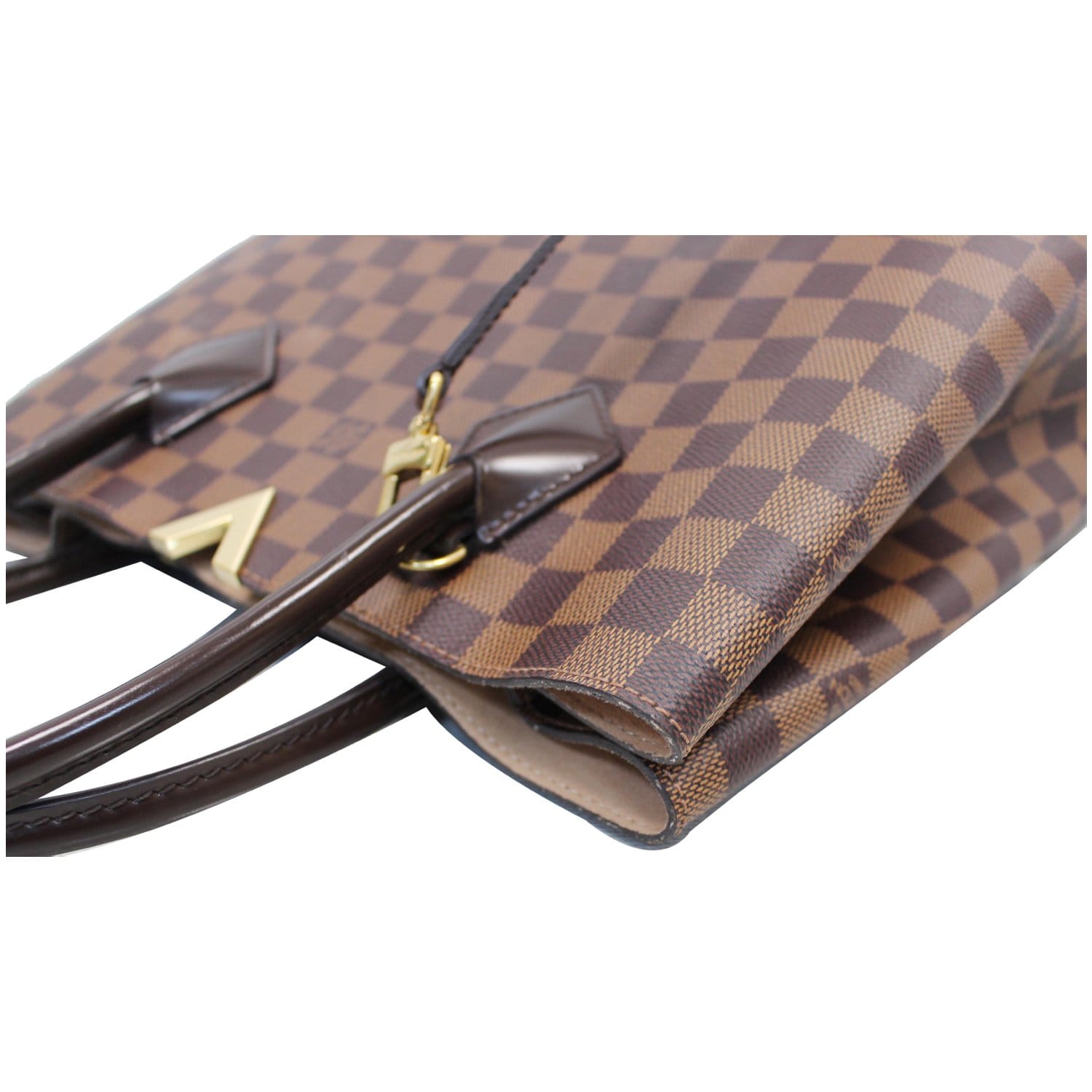 Louis Vuitton Damier Ebene Kensington - Brown Totes, Handbags - LOU768333