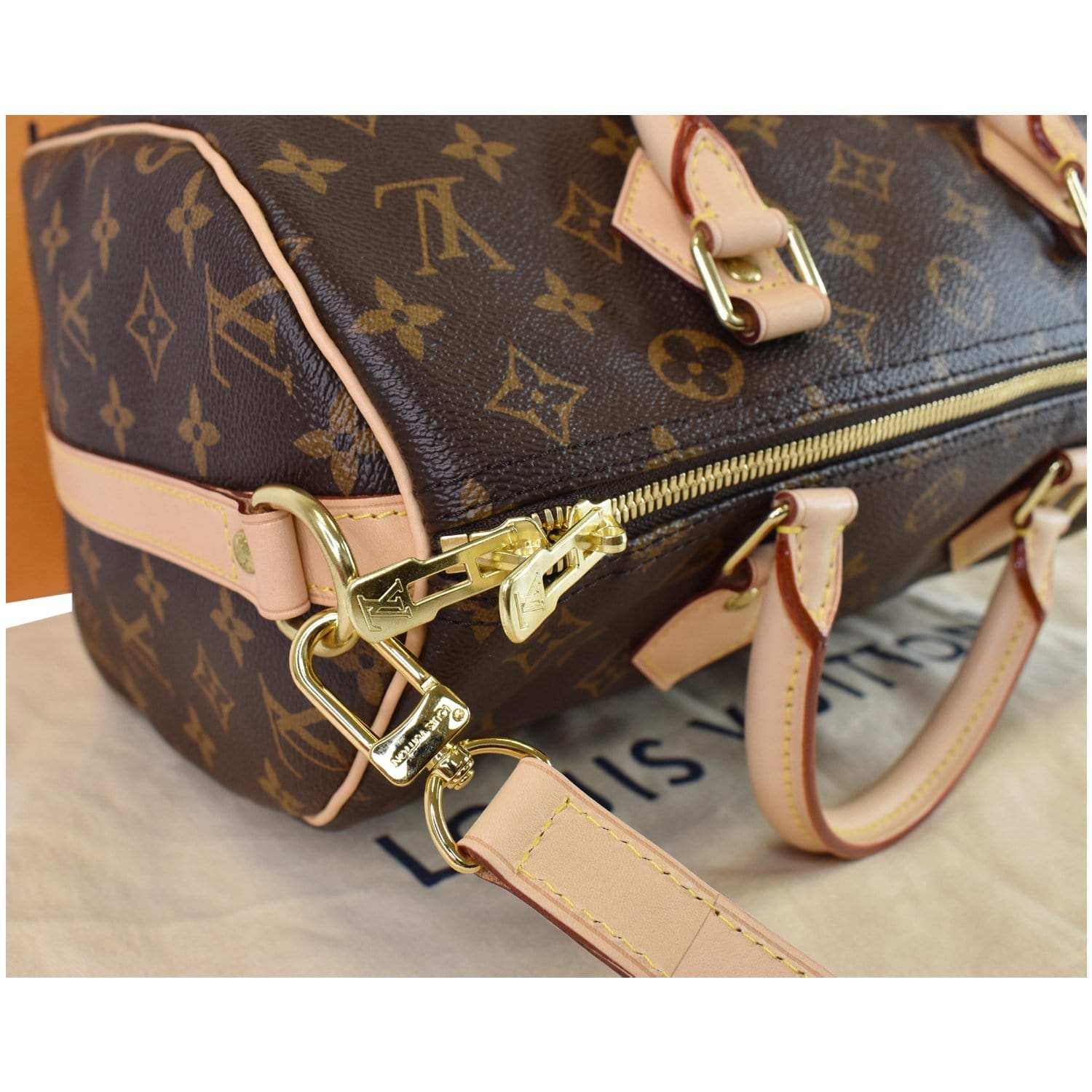 Louis Vuitton Speedy Bandouliere Bag Monogram Canvas 30 Brown 2316921