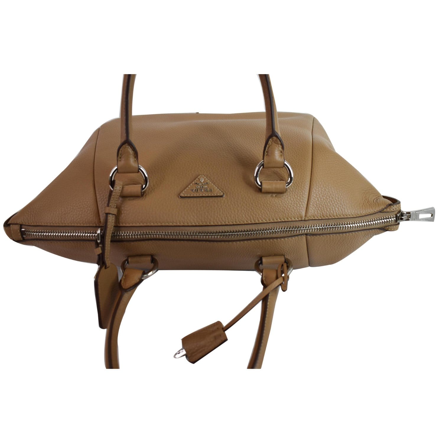 Prada Leather brown bucket bag