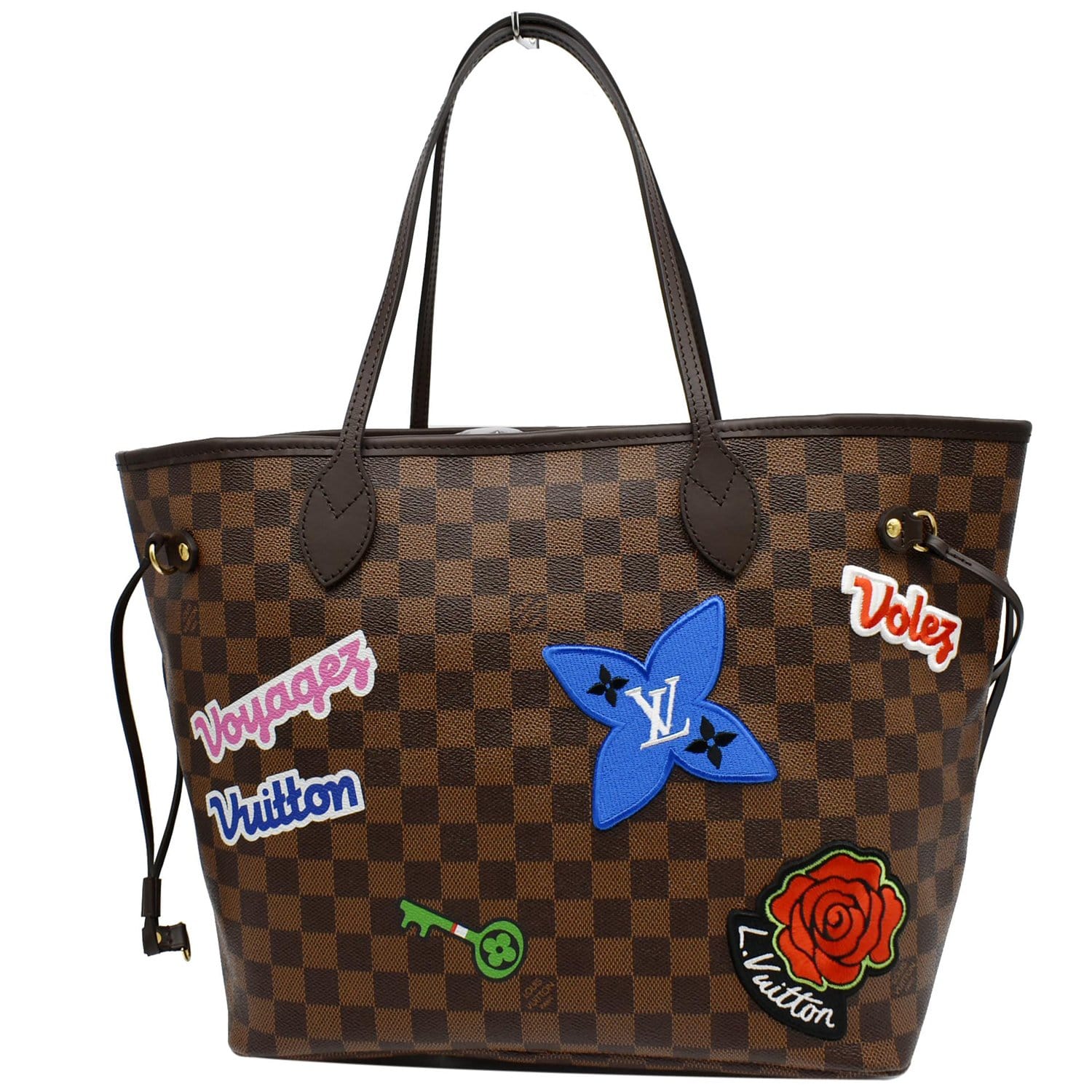 Louis Vuitton Limited Edition Patches Neverfull Mm