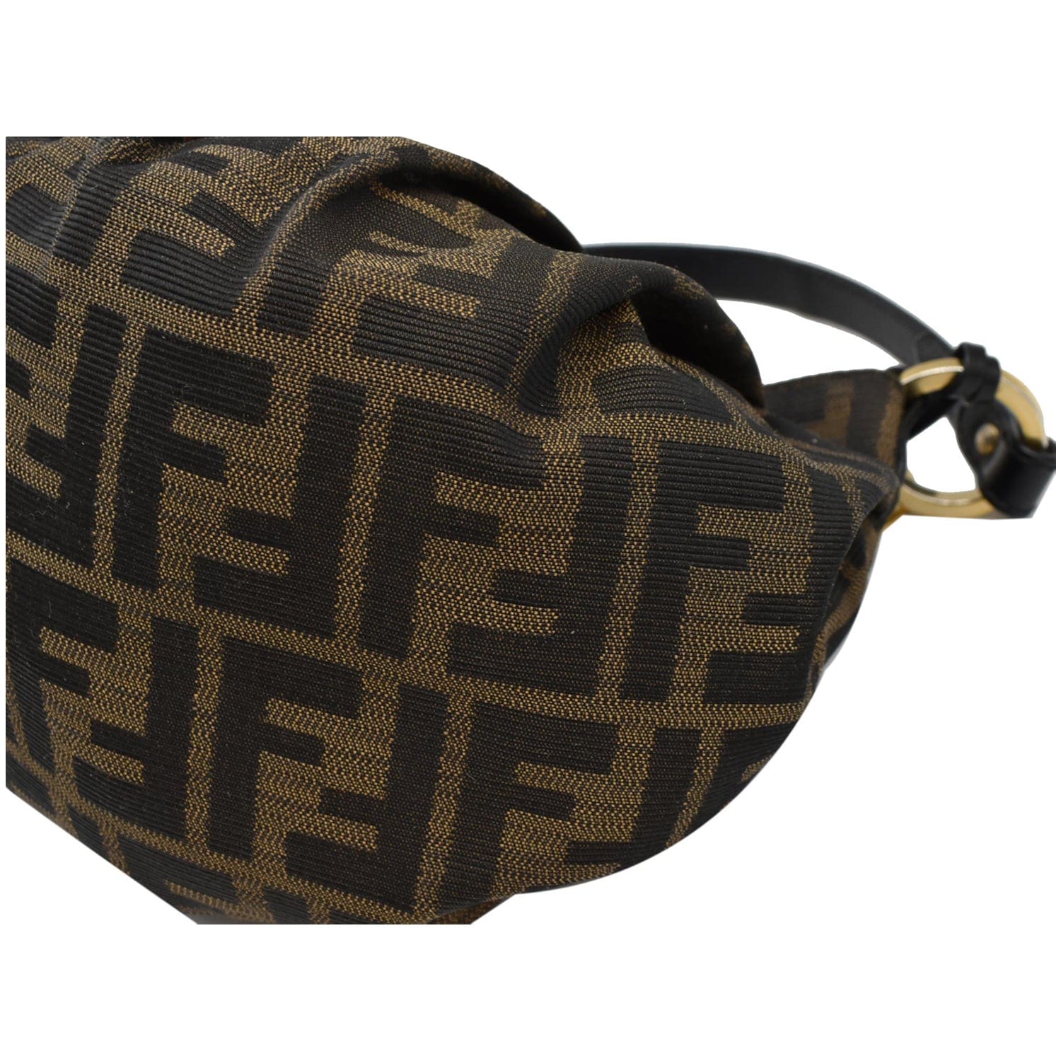 Fendi Mini Zucca Pochette - Brown Mini Bags, Handbags - FEN61510