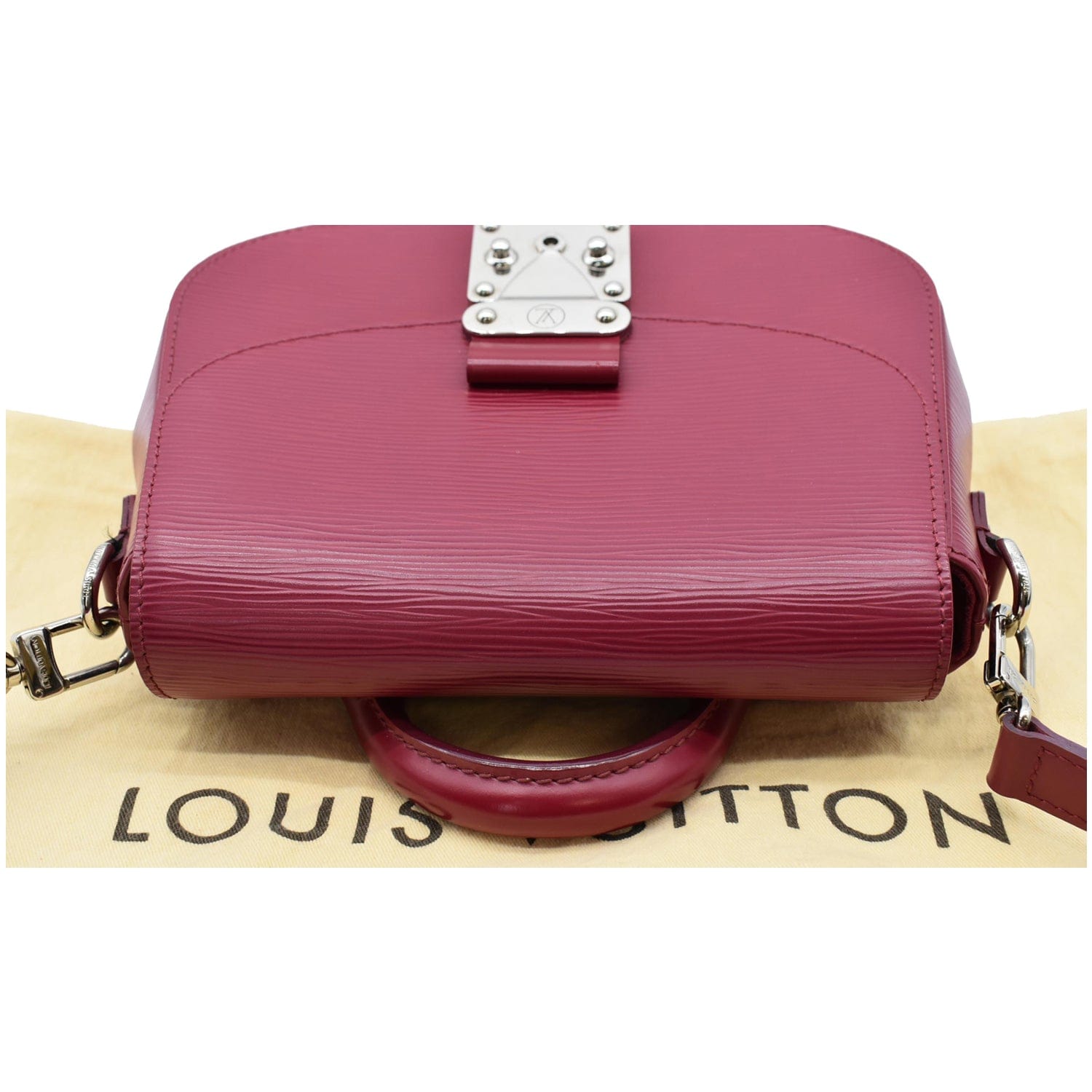 Louis Vuitton Fuchsia Epi Leather Eden PM Bag at 1stDibs