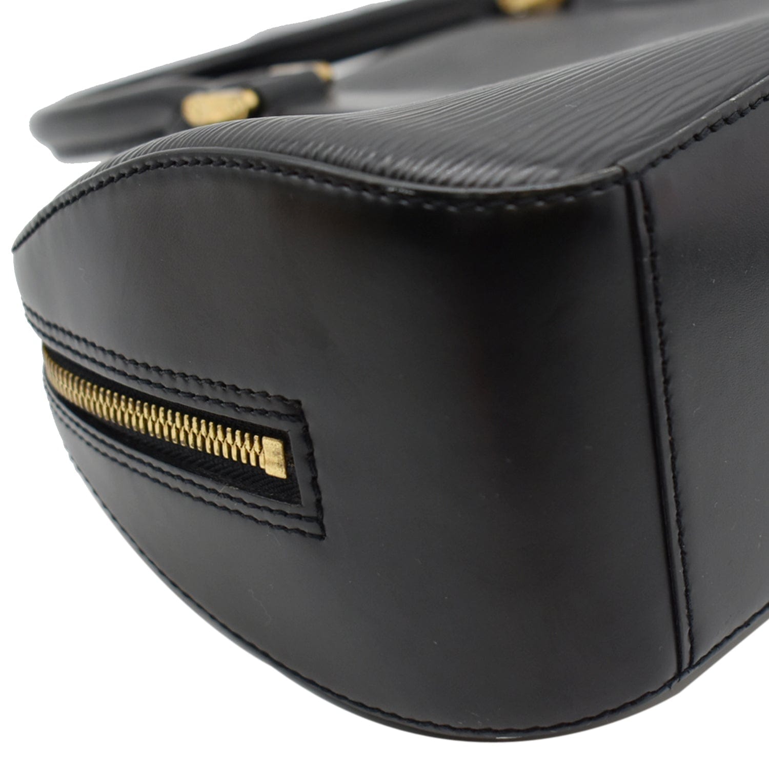 Louis Vuitton Black Epi Patent Jasmine Handbag For Sale at 1stDibs