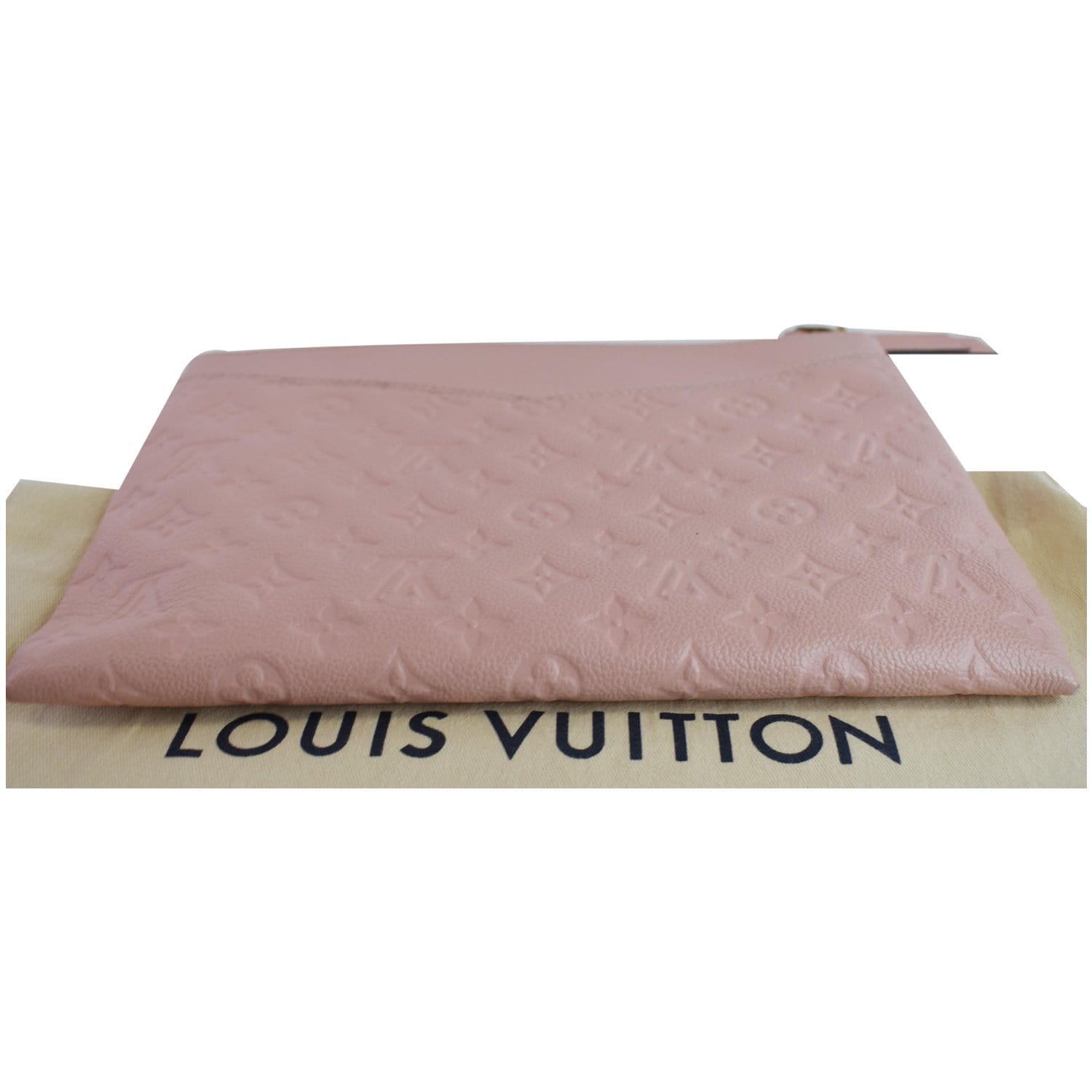 Louis Vuitton Rose Poudre Monogram Empreinte Daily Pouch – The Closet