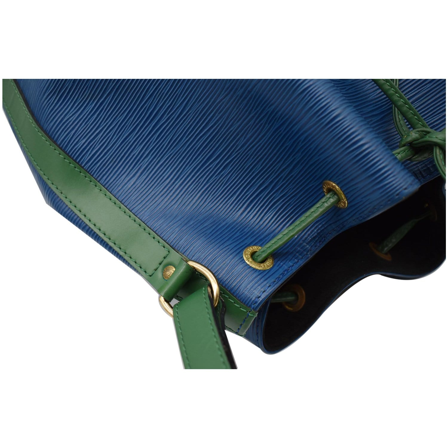 Louis Vuitton Noe Handbag EPI Leather Large Blue