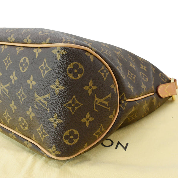 LOUIS VUITTON Delightful PM Damier Ebene Hobo Bag Brown