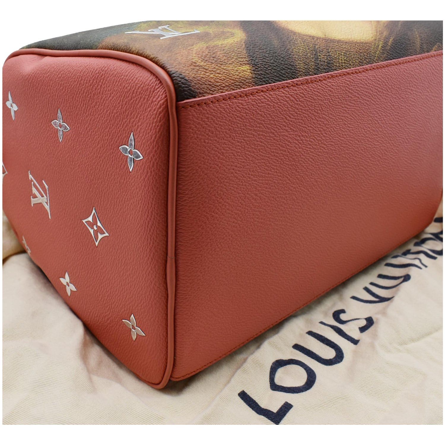Preowned Authentic Louis Vuitton Limited Edition Coated Canvas Jeff Koons  Monet Neverfull MM Bag