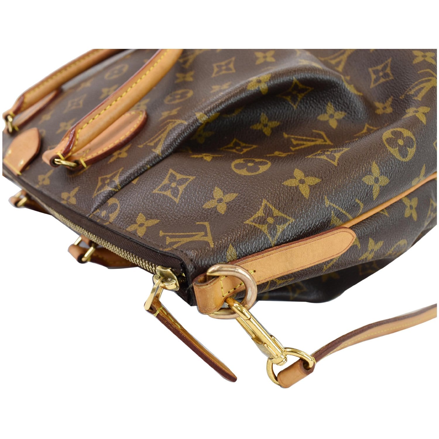 LOUIS VUITTON Turenne PM 2Way Hand Bag Monogram Leather Brown