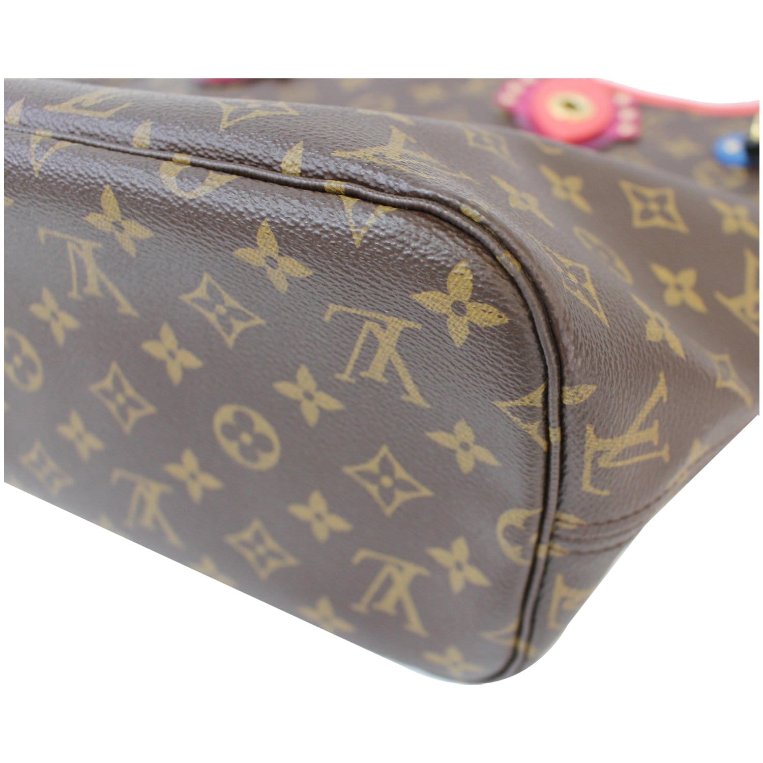Neverfull cloth tote Louis Vuitton Camel in Cloth - 38342609