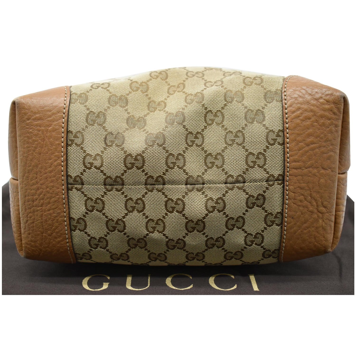 Lot 168 - Gucci Beige Monogram Tote Bag
