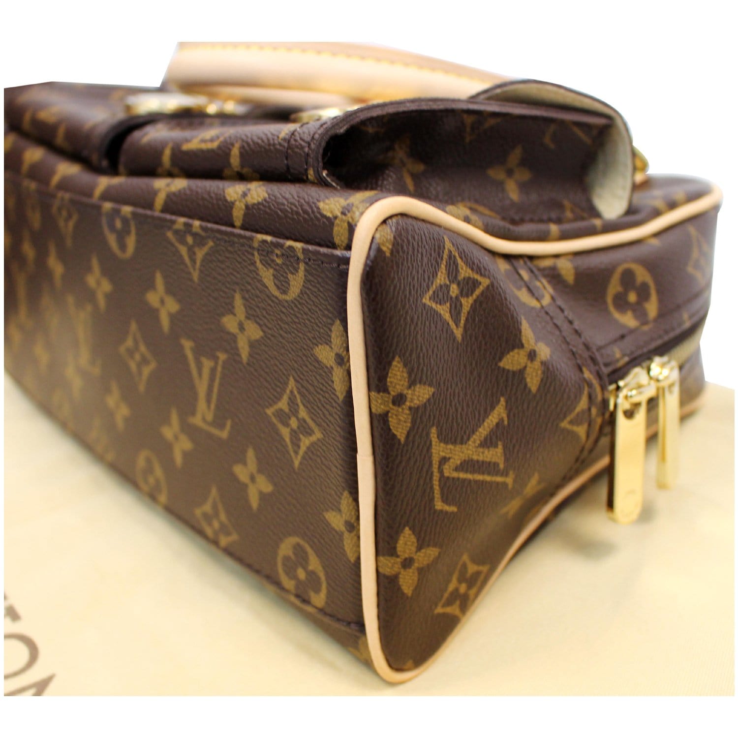Louis Vuitton Handbag Monogram Manhattan Pm Women's M40026 Auction