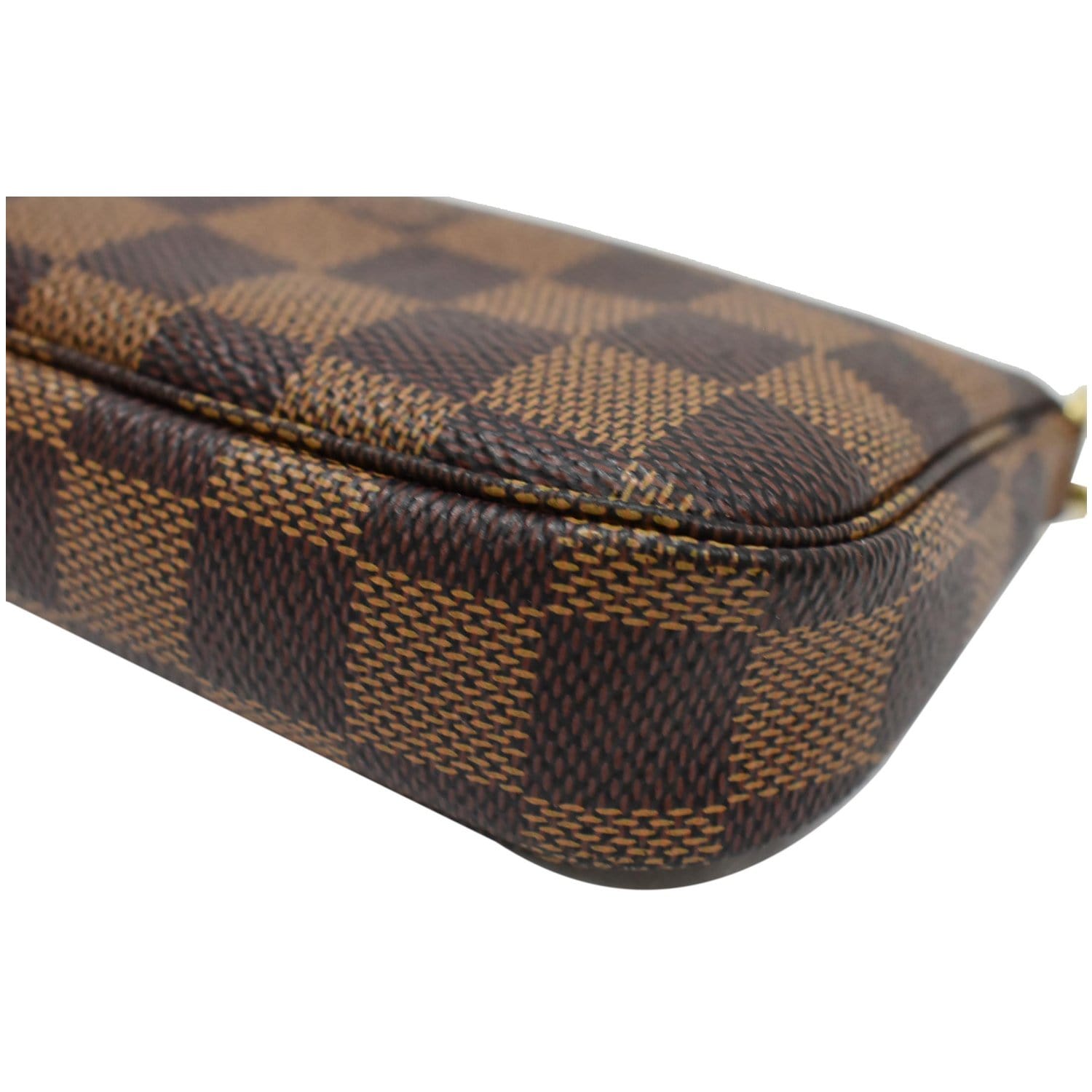 Pochette accessoire mini bag Louis Vuitton Brown in Plastic - 35088027