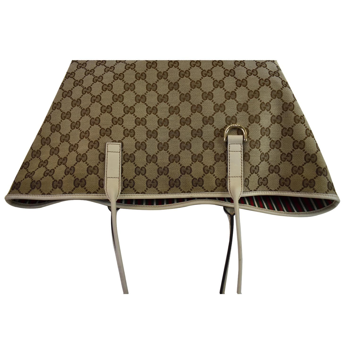 Gucci Vintage - Guccissima Canvas Britt Tote Bag - Brown - Leather Handbag  - Luxury High Quality - Avvenice
