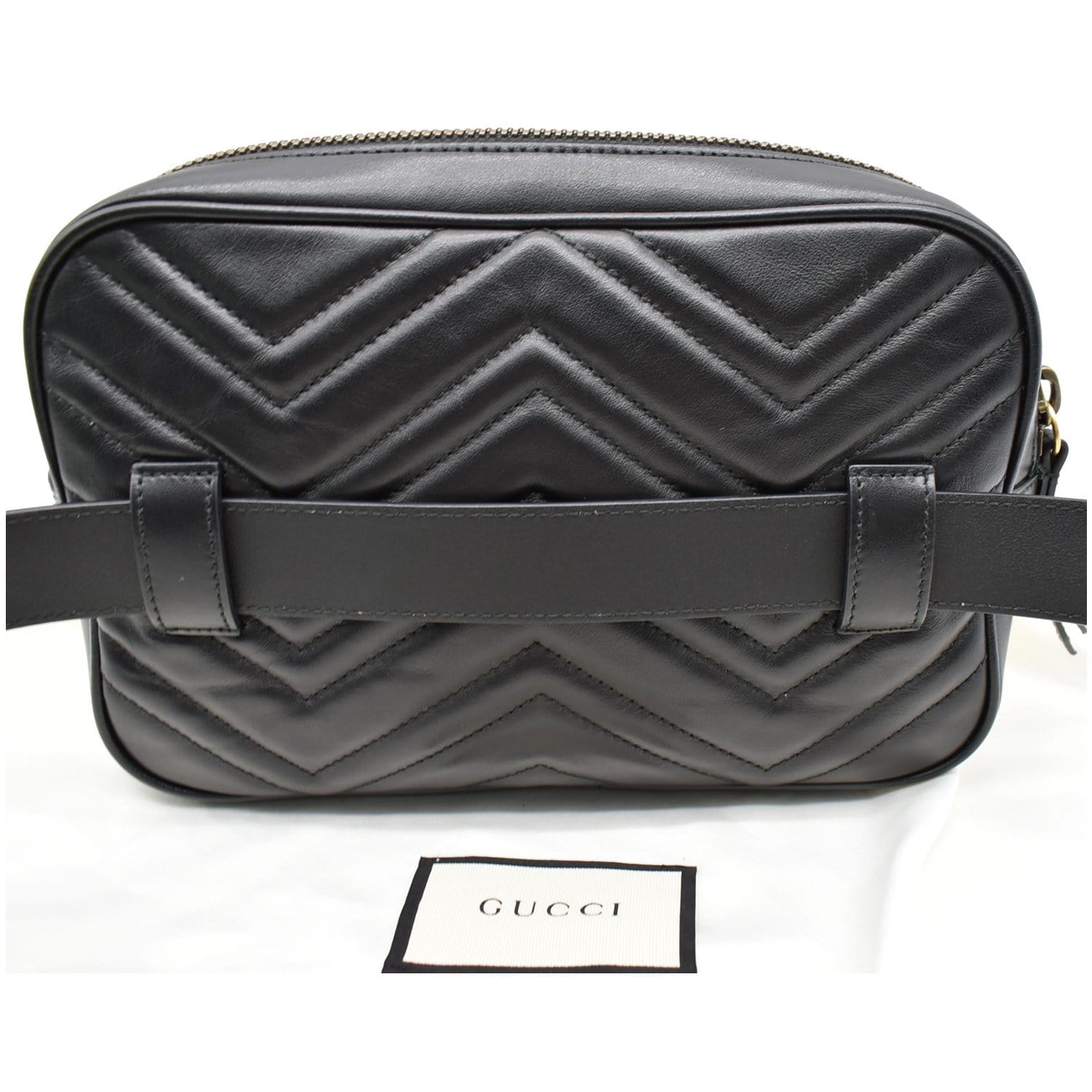 Gucci GG Marmont Matelassé Leather Belt Bag