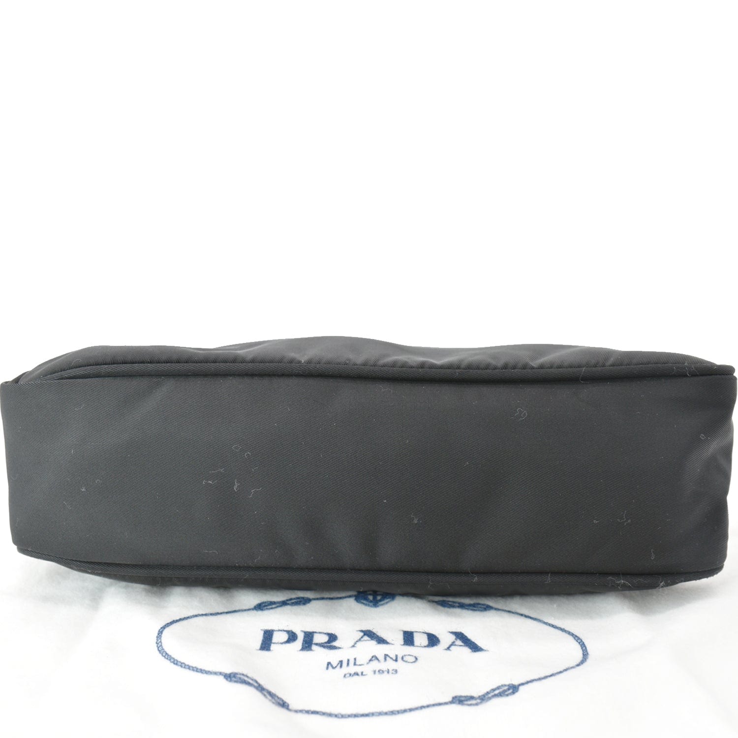 Prada Re-edition Mini Leather Shoulder Bag in Blue